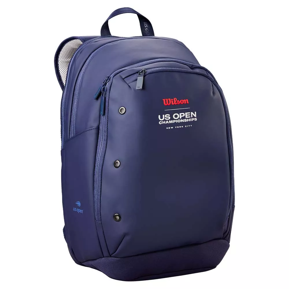 Wilson US Open Tour Tennisrucksack Marineblau