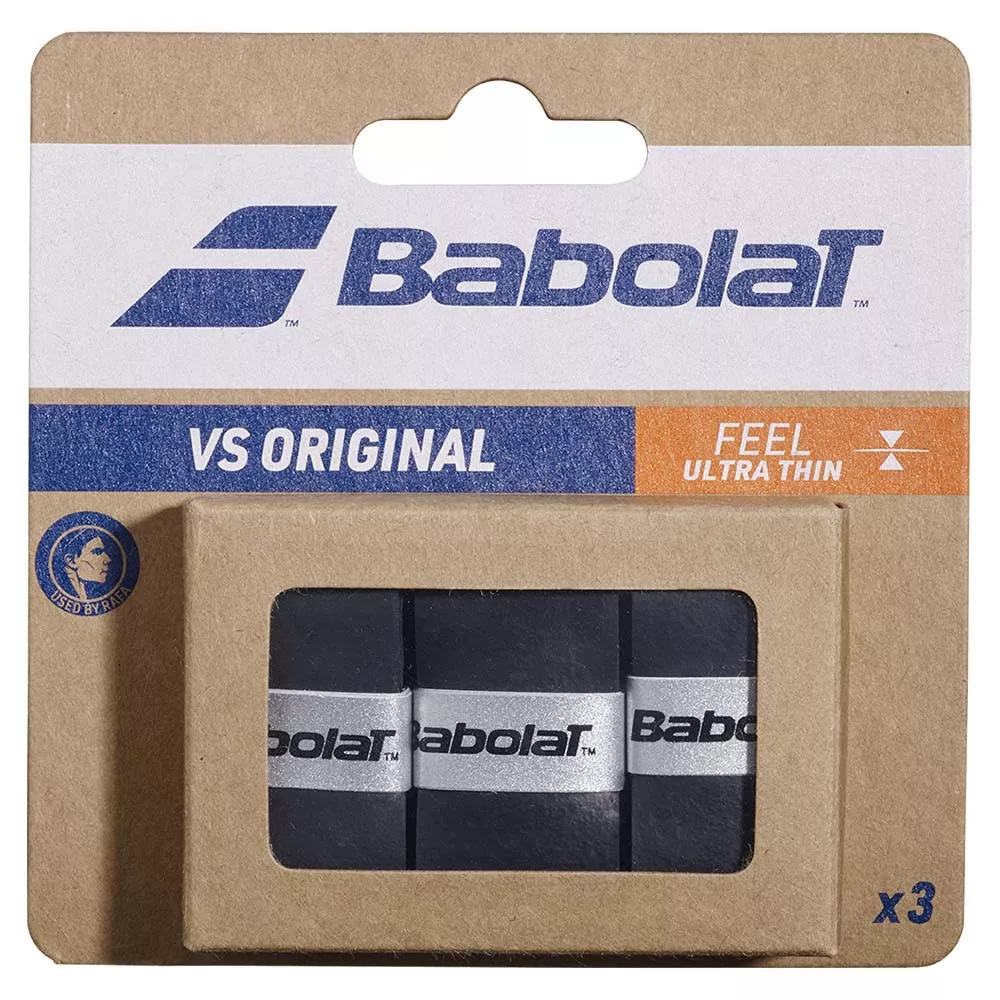 Babolat VS Original Overgrip Schwarz 3er-Pack