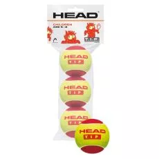 Head TIP Tennisb&auml;lle 3er-Beutel Rot