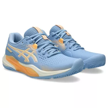 Asics Gel Challenger 15 Padelschuhe Damen Blau / Orange