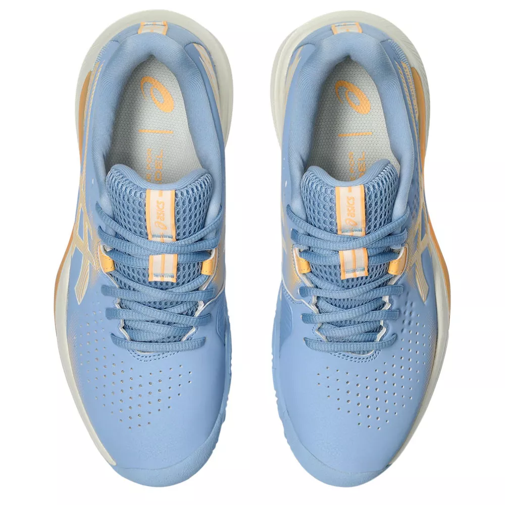 Asics Gel Challenger 15 Padelschuhe Damen Blau / Orange