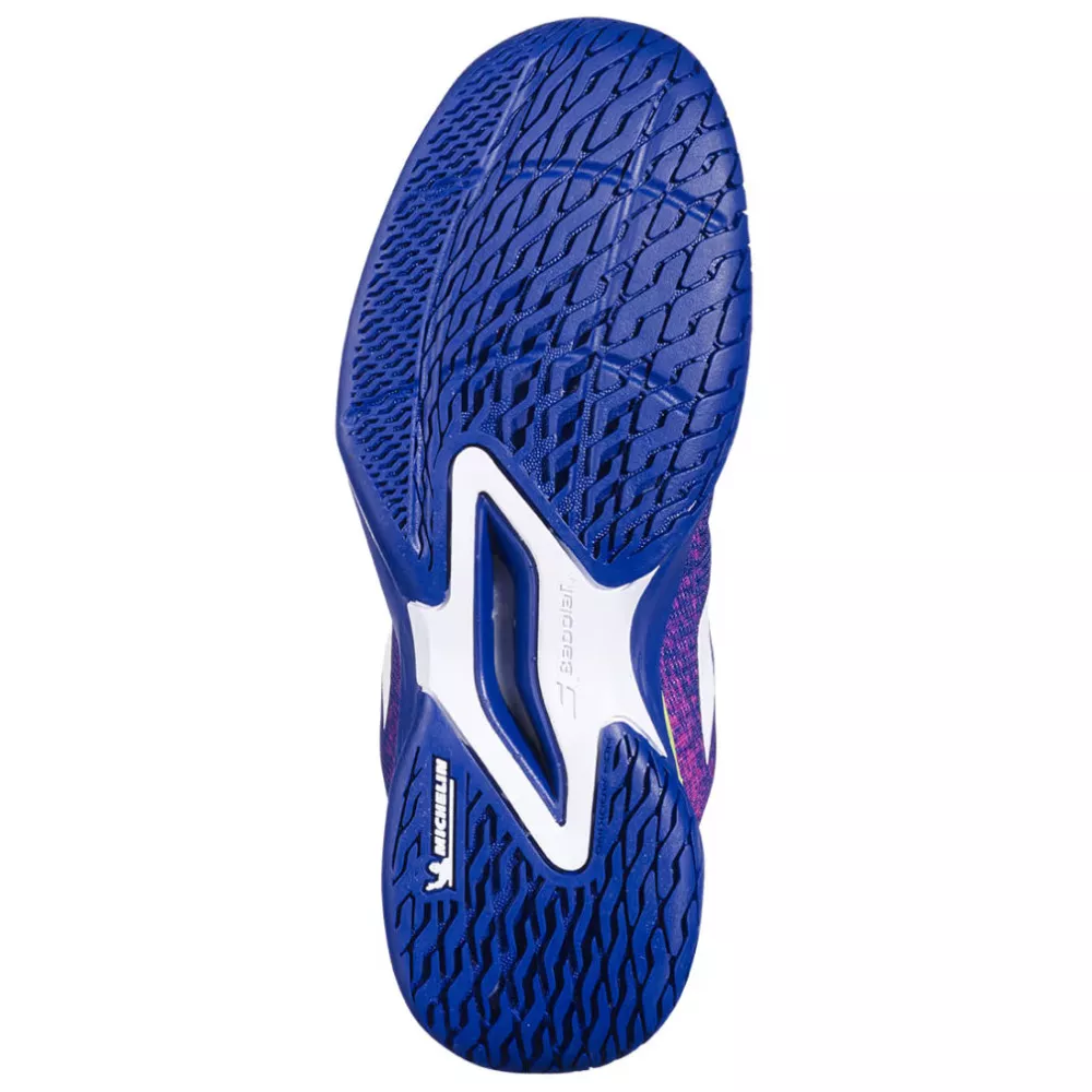 Babolat Jet Mach 3 All Court Tennisschuhe Junior Marineblau / Gr&uuml;n