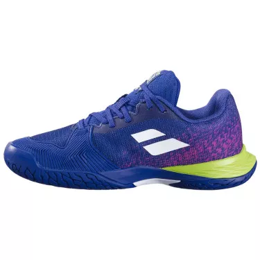 Babolat Jet Mach 3 All Court Tennisschuhe Junior Marineblau / Gr&uuml;n