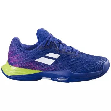 Babolat Jet Mach 3 All Court Tennisschuhe Junior Marineblau / Gr&uuml;n