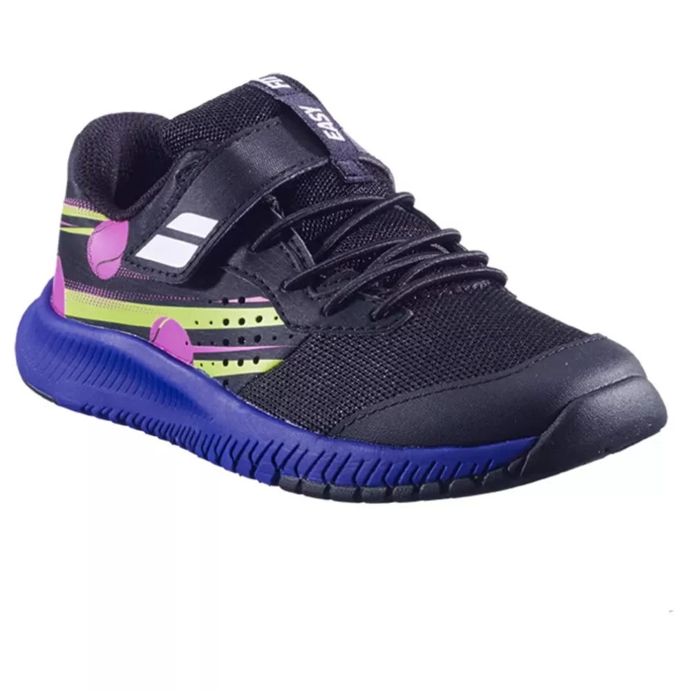 Babolat Pulsion Kid All Court Tennisschuhe Junior Schwarz / Blau