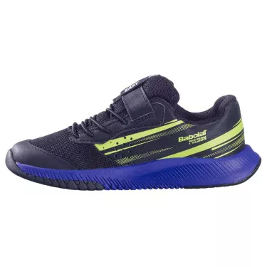 Babolat Pulsion Kid All Court Tennisschuhe Junior Schwarz / Blau