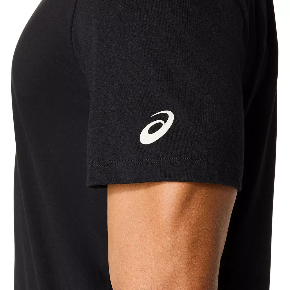 Asics Game Seasonal Graphic T-Shirt Schwarz