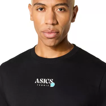 Asics Game Seasonal Graphic T-Shirt Schwarz