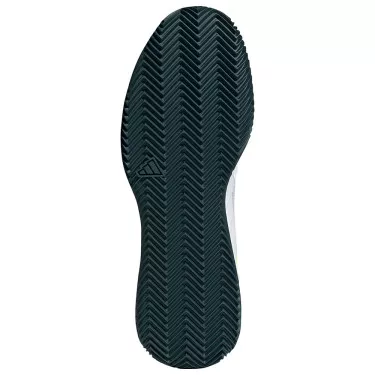 Adidas Defiant Speed 2 Tennisschuhe Sandplatz Wei&szlig; / Gelb