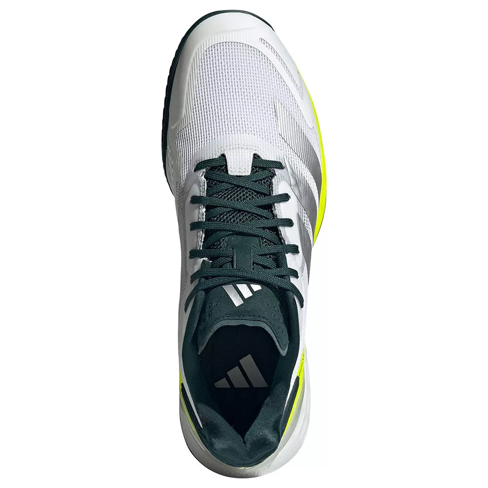 Adidas Defiant Speed 2 Tennisschuhe Sandplatz Wei&szlig; / Gelb