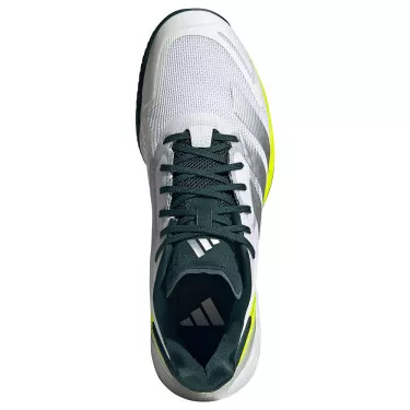 Adidas Defiant Speed 2 Tennisschuhe Sandplatz Wei&szlig; / Gelb