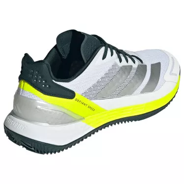 Adidas Defiant Speed 2 Tennisschuhe Sandplatz Wei&szlig; / Gelb