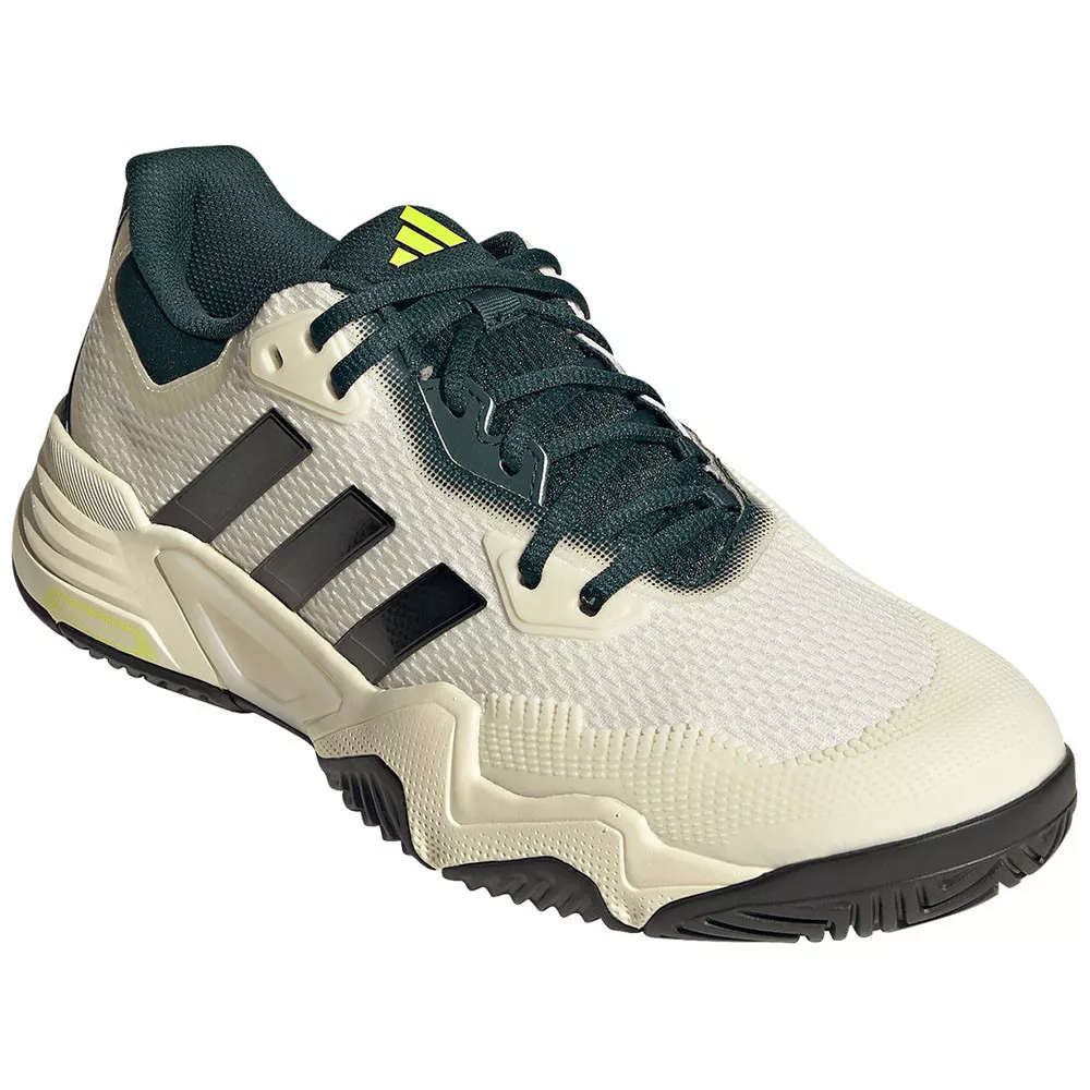 Adidas SoleMatch Control 2 Tennisschuhe Wei&szlig; / Gr&uuml;n