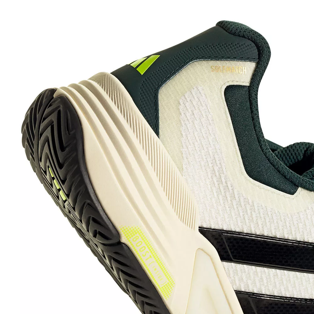 Adidas SoleMatch Control 2 Tennisschuhe Wei&szlig; / Gr&uuml;n