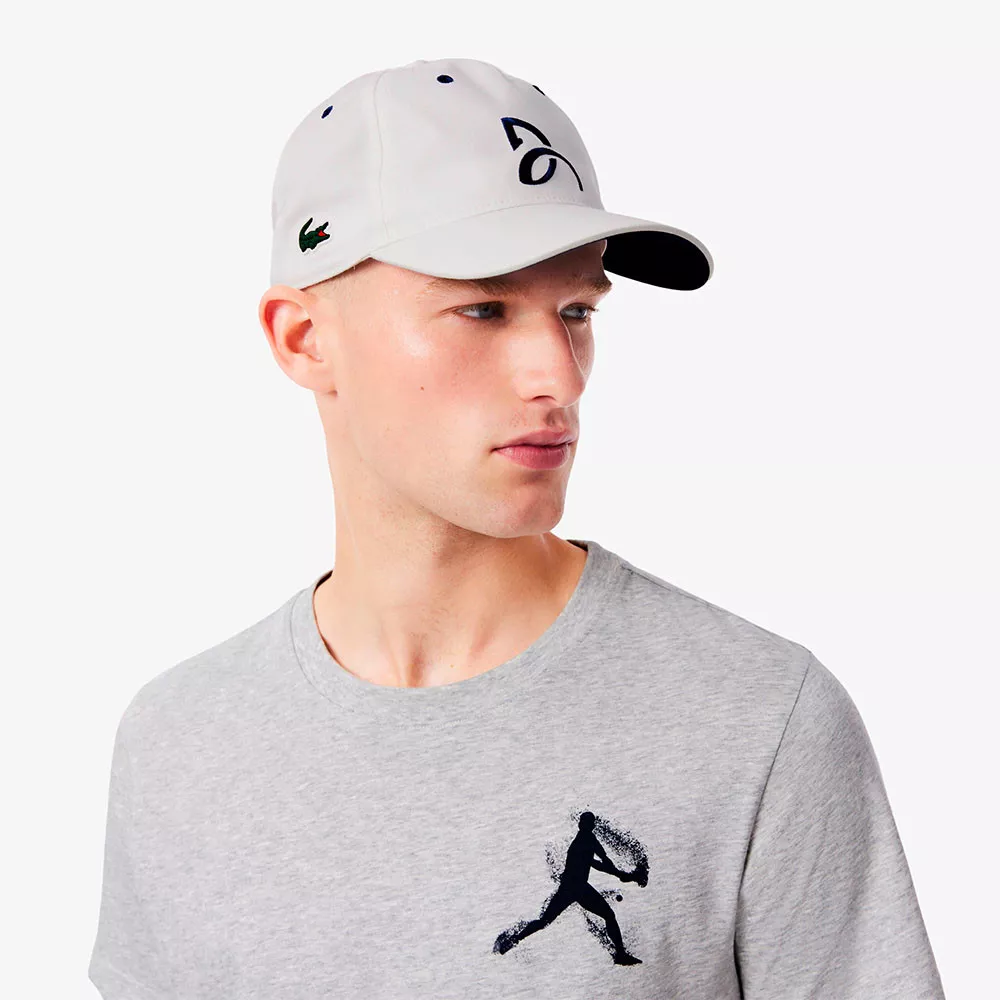 Lacoste Tennis x Novak Djokovic Set T-Shirt + Cap Rot