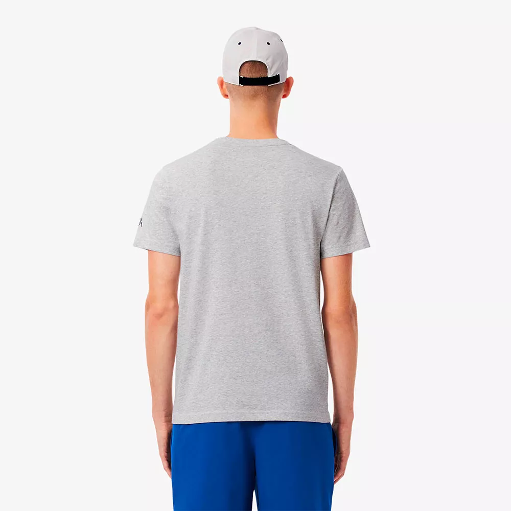 Lacoste Tennis x Novak Djokovic Set T-Shirt + Cap Rot