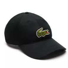 Lacoste Twill De Coton Cap Schwarz