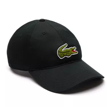 Lacoste Twill De Coton Cap Schwarz