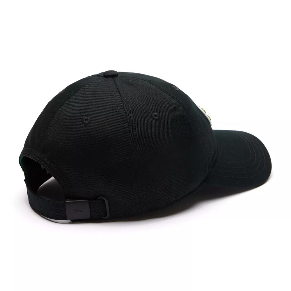 Lacoste Twill De Coton Cap Schwarz