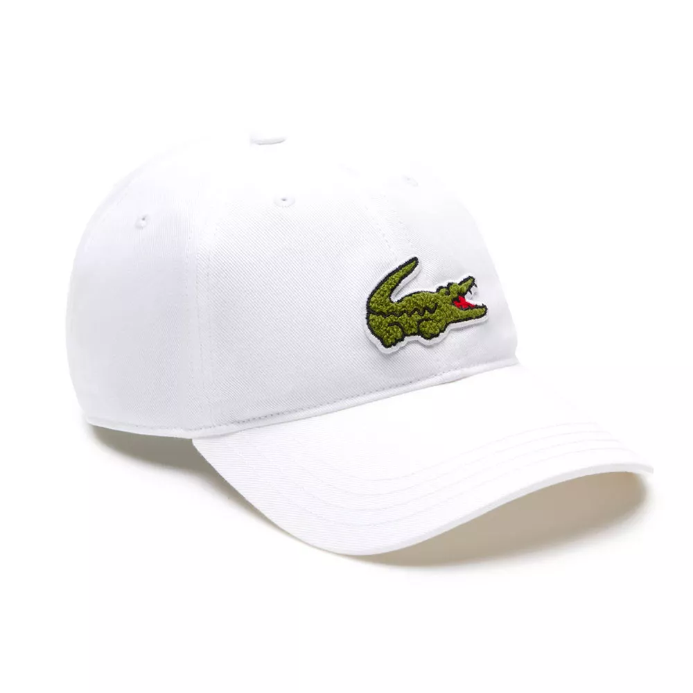 Lacoste Twill De Coton Cap Wei&szlig;