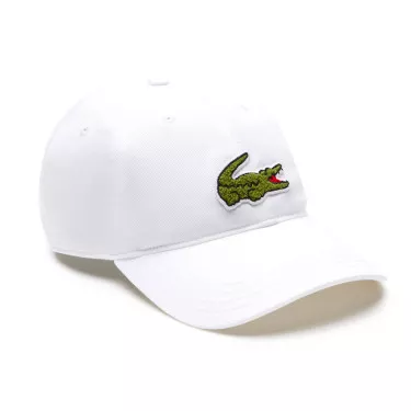 Lacoste Twill De Coton Cap Wei&szlig;