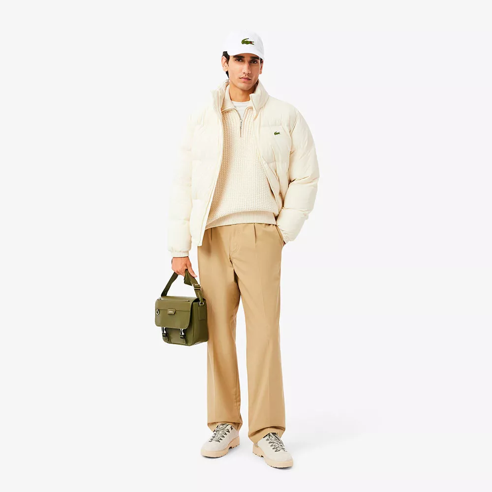 Lacoste Twill De Coton Cap Wei&szlig;