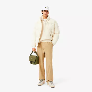 Lacoste Twill De Coton Cap Wei&szlig;