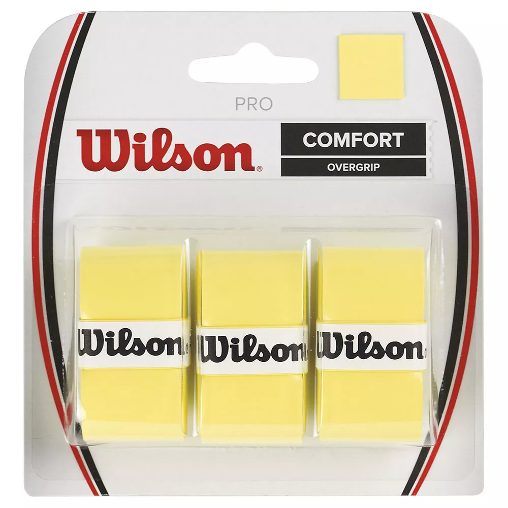 Wilson Pro Overgrip Gelb 3er-Pack