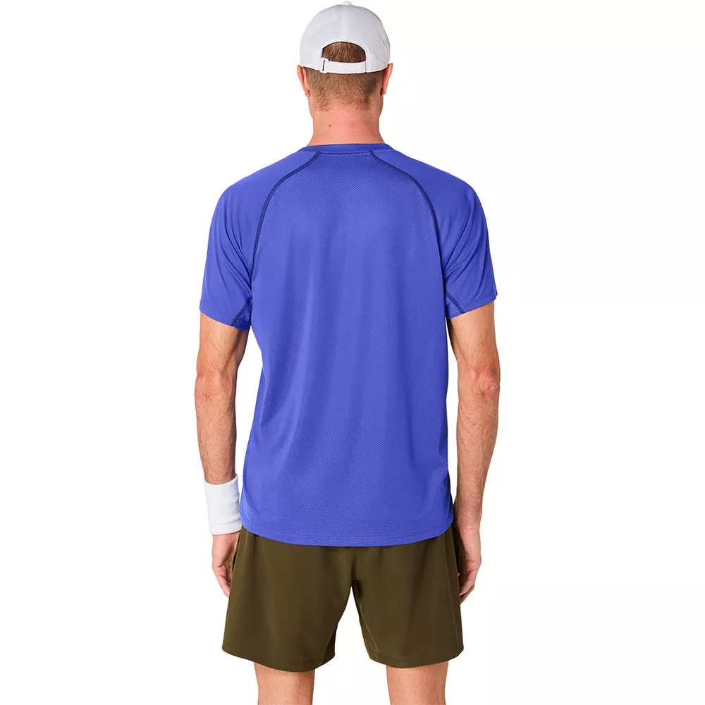 Asics Match T-Shirt Blau