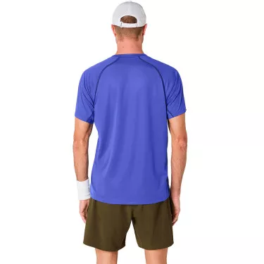 Asics Match T-Shirt Blau