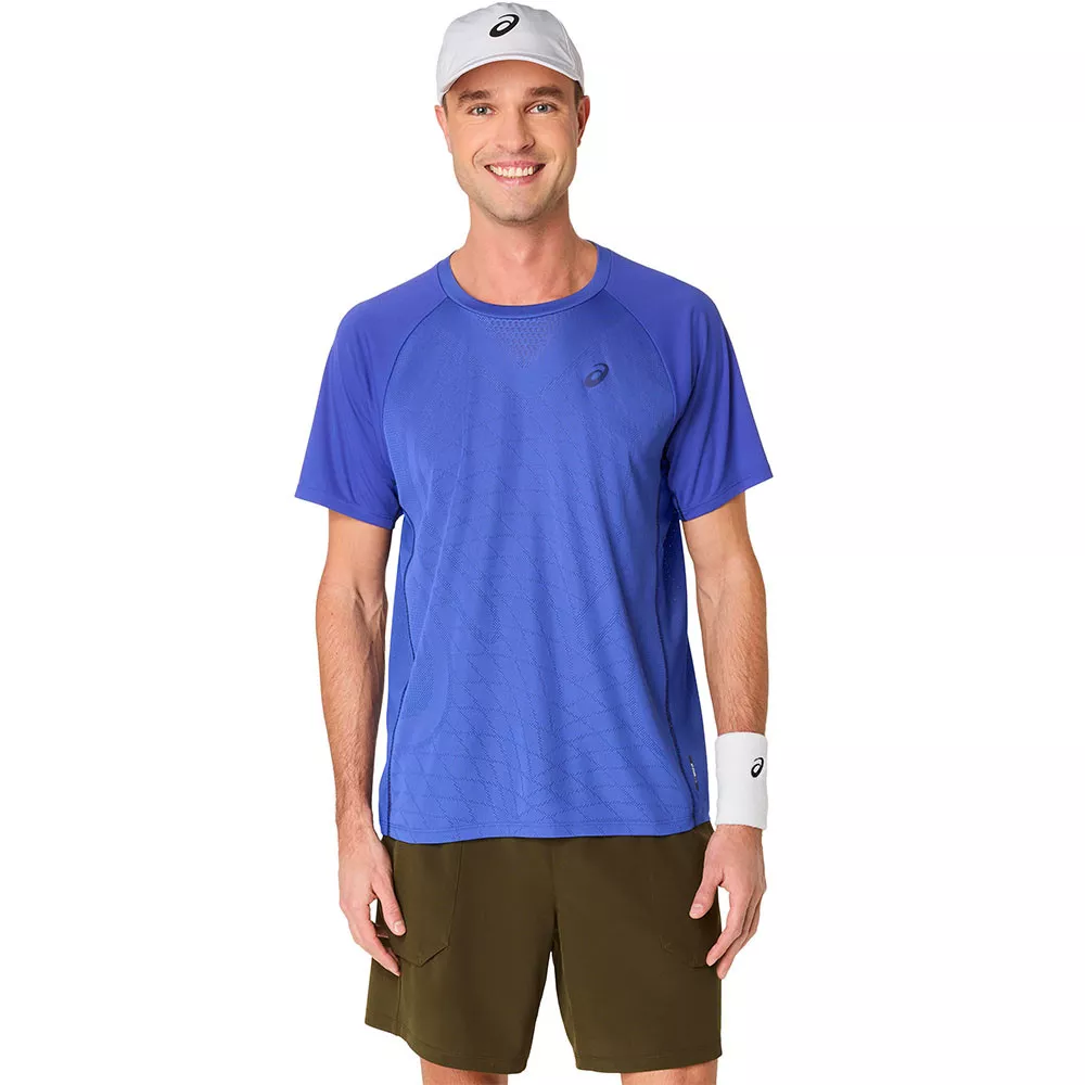 Asics Match T-Shirt Blau
