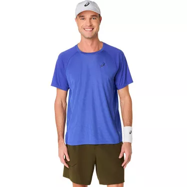 Asics Match T-Shirt Blau