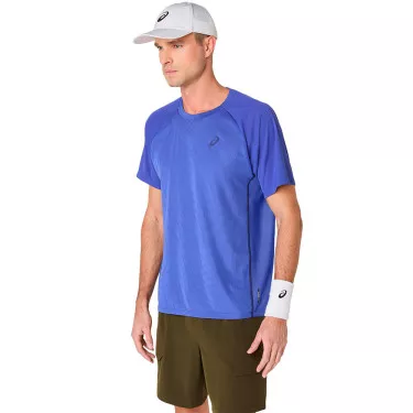 Asics Match T-Shirt Blau