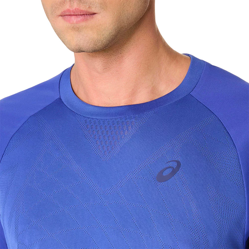 Asics Match T-Shirt Blau