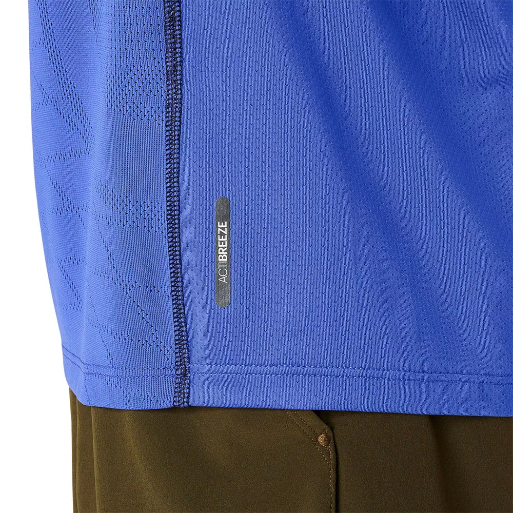 Asics Match T-Shirt Blau