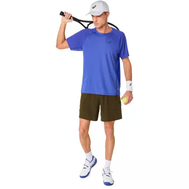 Asics Match T-Shirt Blau