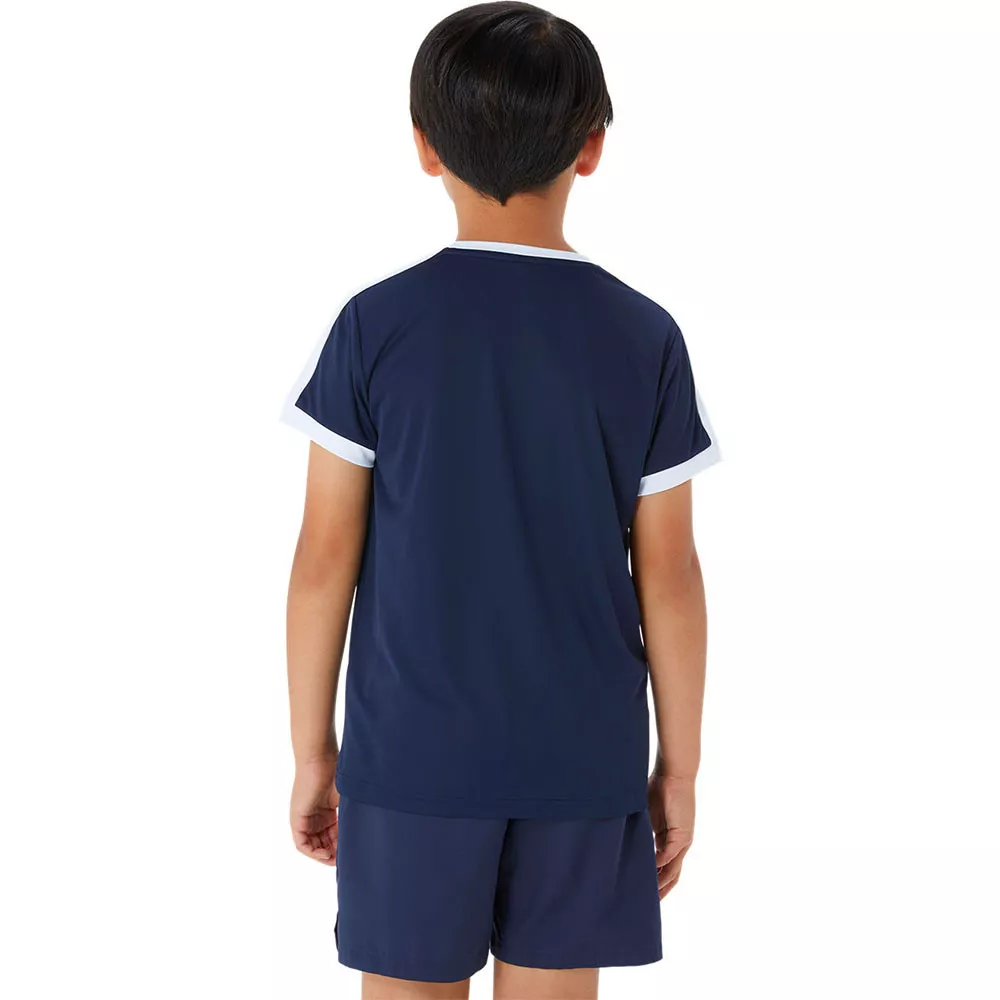 Asics T-Shirt Jungen Marineblau