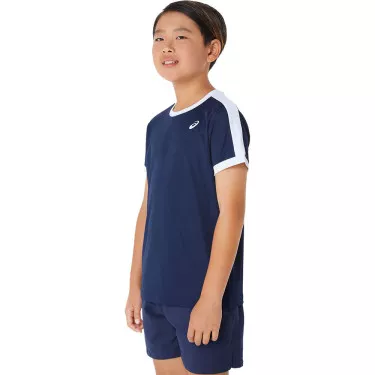 Asics T-Shirt Jungen Marineblau