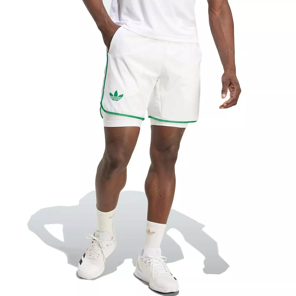 Adidas Originals Pro 2N1 Short Wei&szlig;