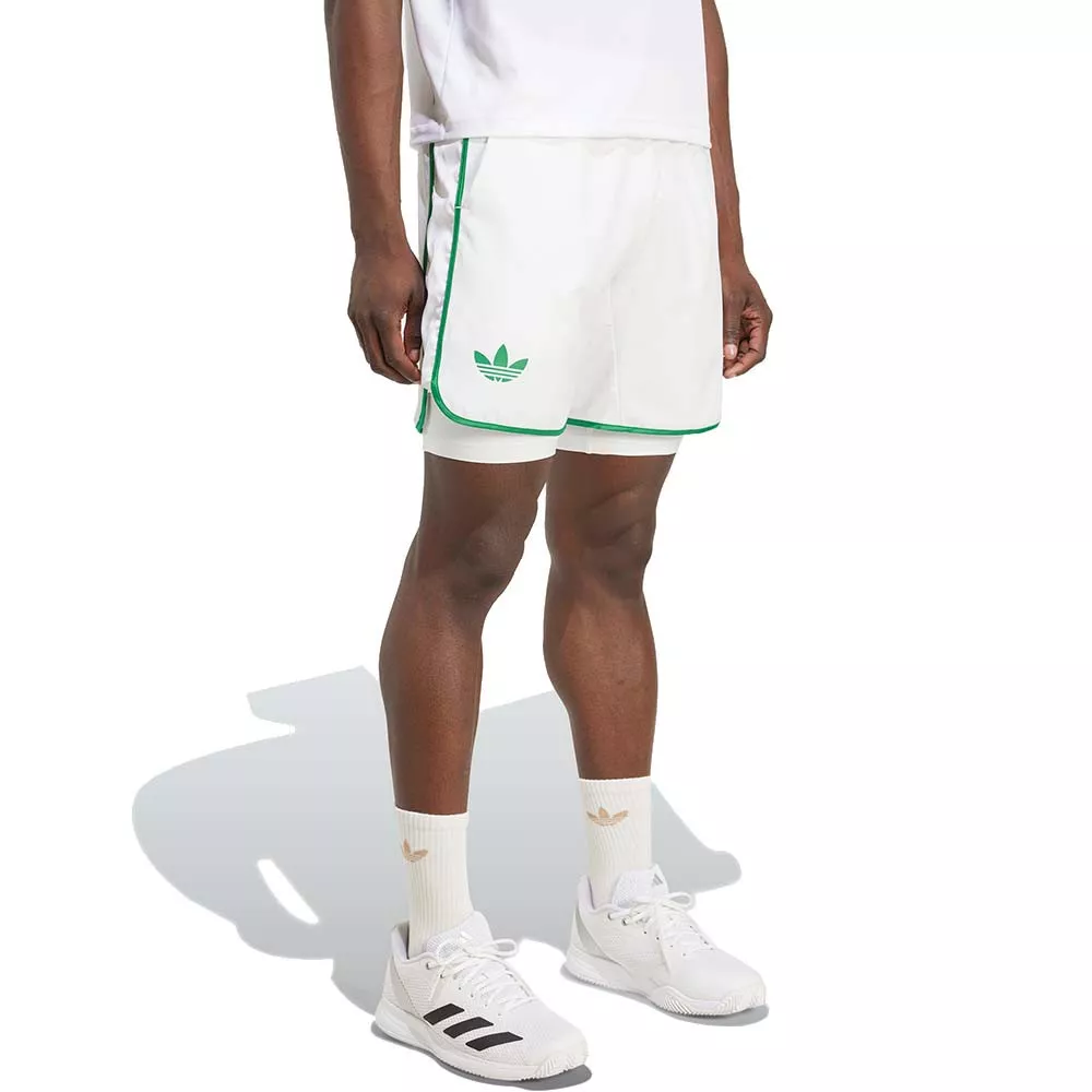 Adidas Originals Pro 2N1 Short Wei&szlig;