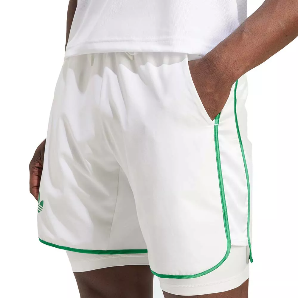 Adidas Originals Pro 2N1 Short Wei&szlig;