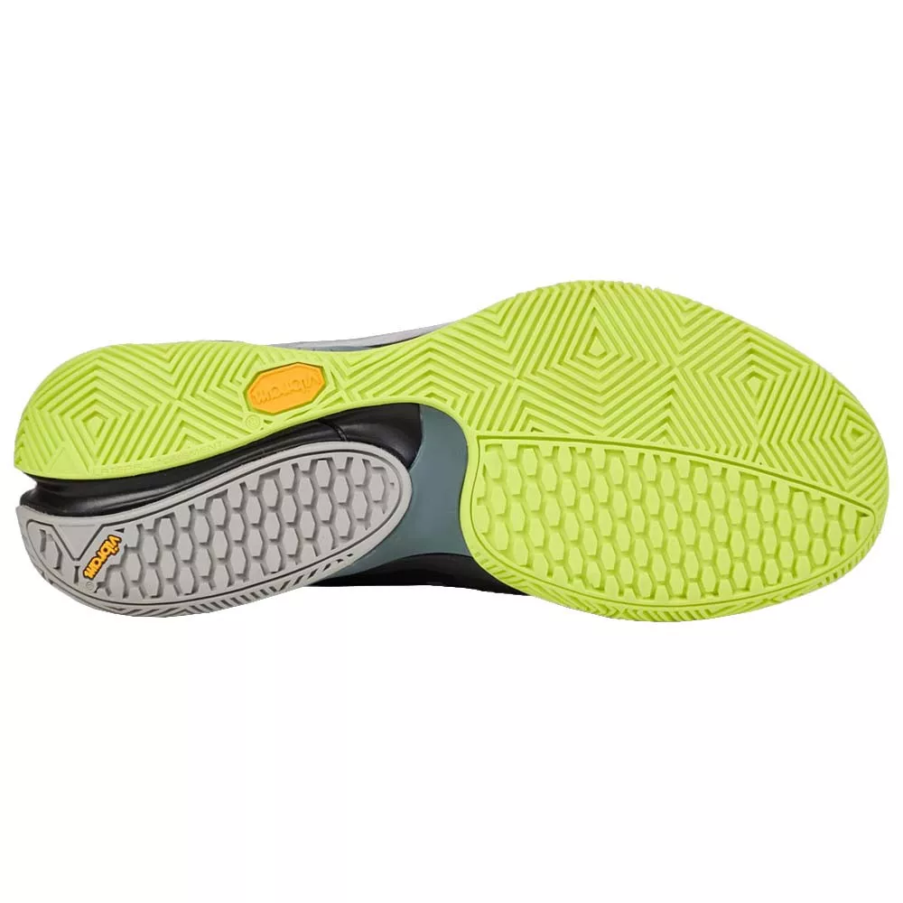 Bullpadel Hack Vibram 25I Padelschuhe Schwarz / Gr&uuml;n