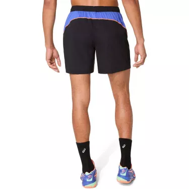 Asics Padel Court Short Schwarz / Blau