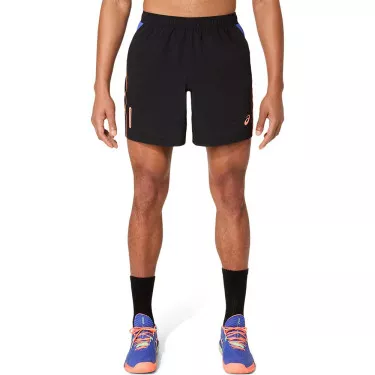 Asics Padel Court Short Schwarz / Blau