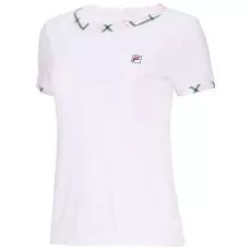 Fila Yamila T-Shirt Damen Wei&szlig;