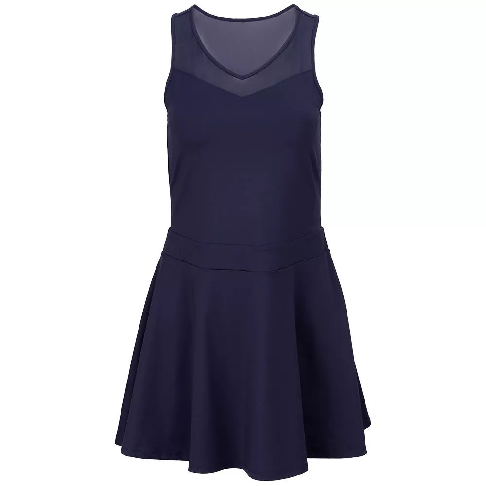 Fila Franja Kleid Marineblau