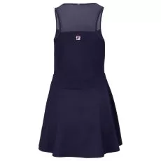 Fila Franja Kleid Marineblau