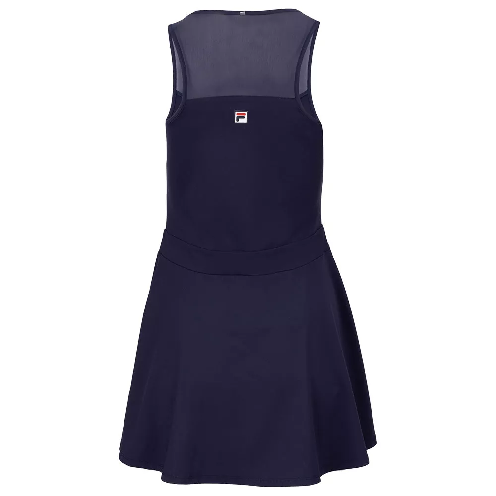 Fila Franja Kleid Marineblau