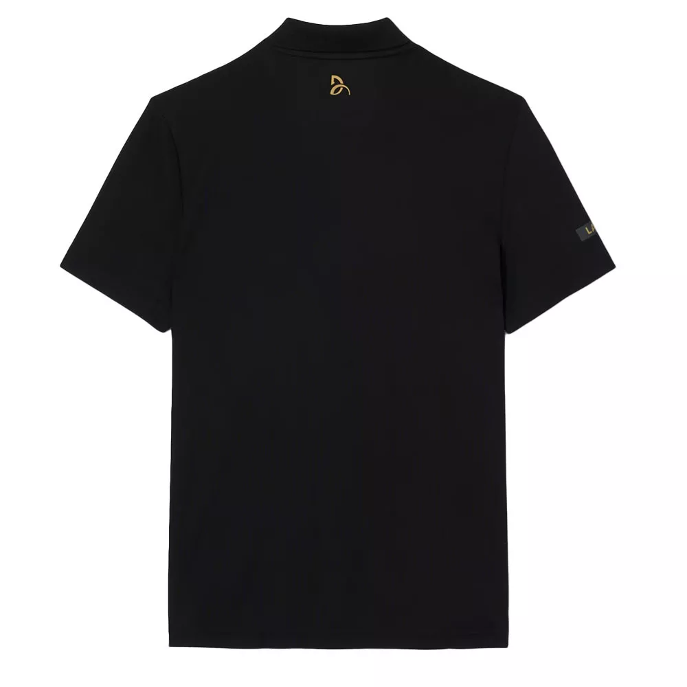 Lacoste Tennis Novak Djokovic Poloshirt Schwarz