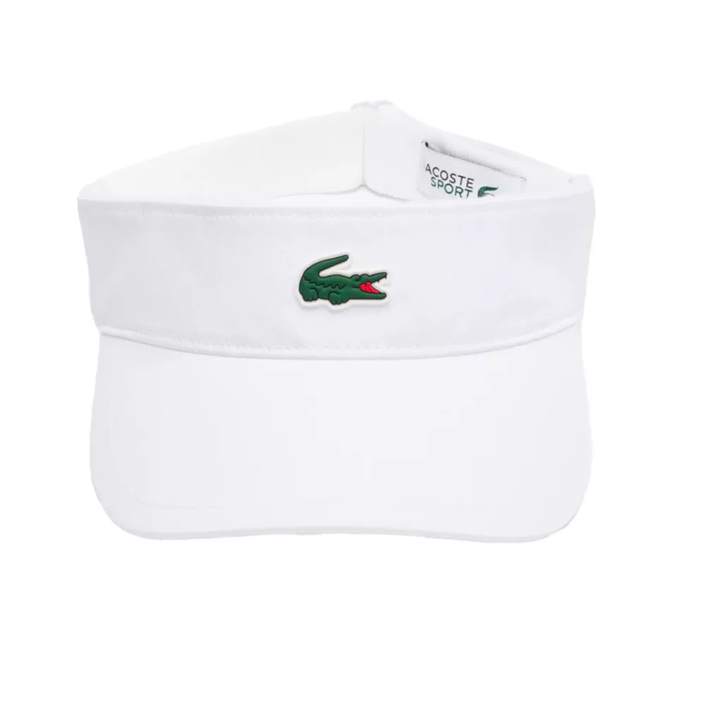 Lacoste Visor Wei&szlig;